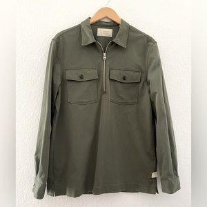 Scotch & Soda Army Green Shirt